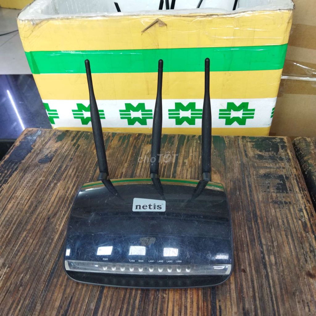 Phát wifi Netis 2533 tốc độ 300mbps sóng xa.