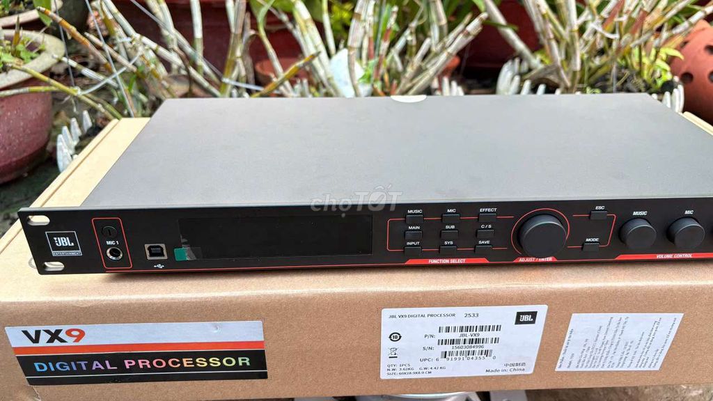 Bộ xử lý tín hiệu JBL VX9. Mua bán Tivi, Âm thanh tại Huyện Thới Bình Cà Mau được đăng bởi thanh ly xã kho đầu năm hình 1