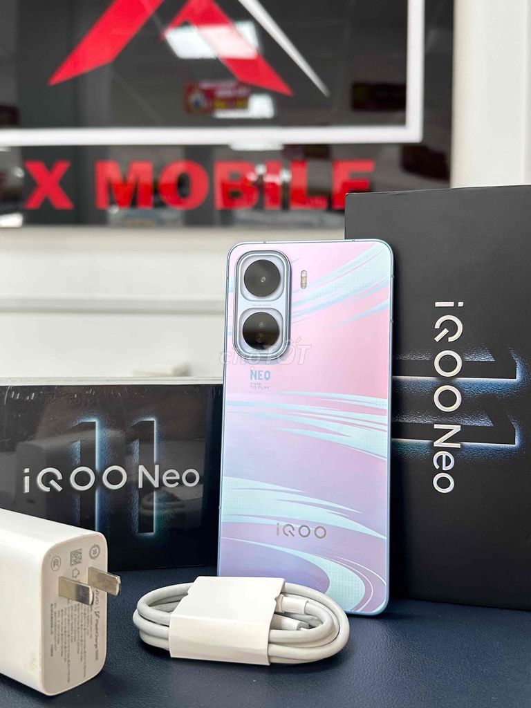 iQOO NEO 11 12/256 NEWSEAL FULLBOX 144HZ SIÊU MƯỚT. Mua bán Điện thoại tại Huyện Trảng Bom Đồng Nai được đăng bởi X Mobile Trảng Bom hình 1