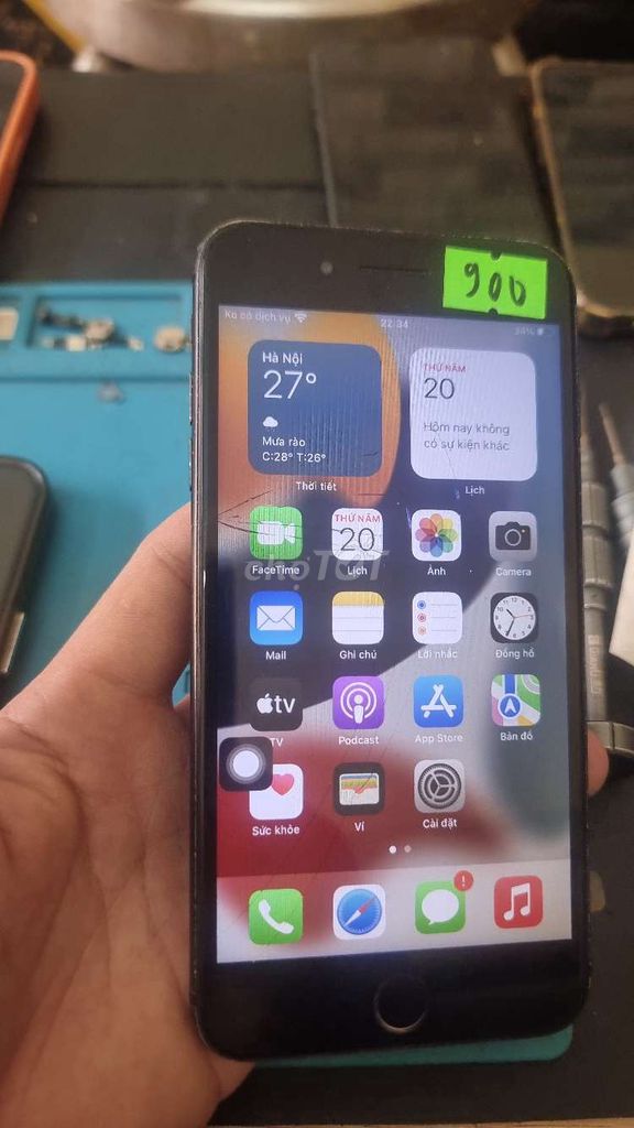 Apple iPhone 7 Plus 32GB Đen Lock. Mua bán Điện thoại tại Quận Bình Tân Tp Hồ Chí Minh được đăng bởi Hồng Thanh hình 1