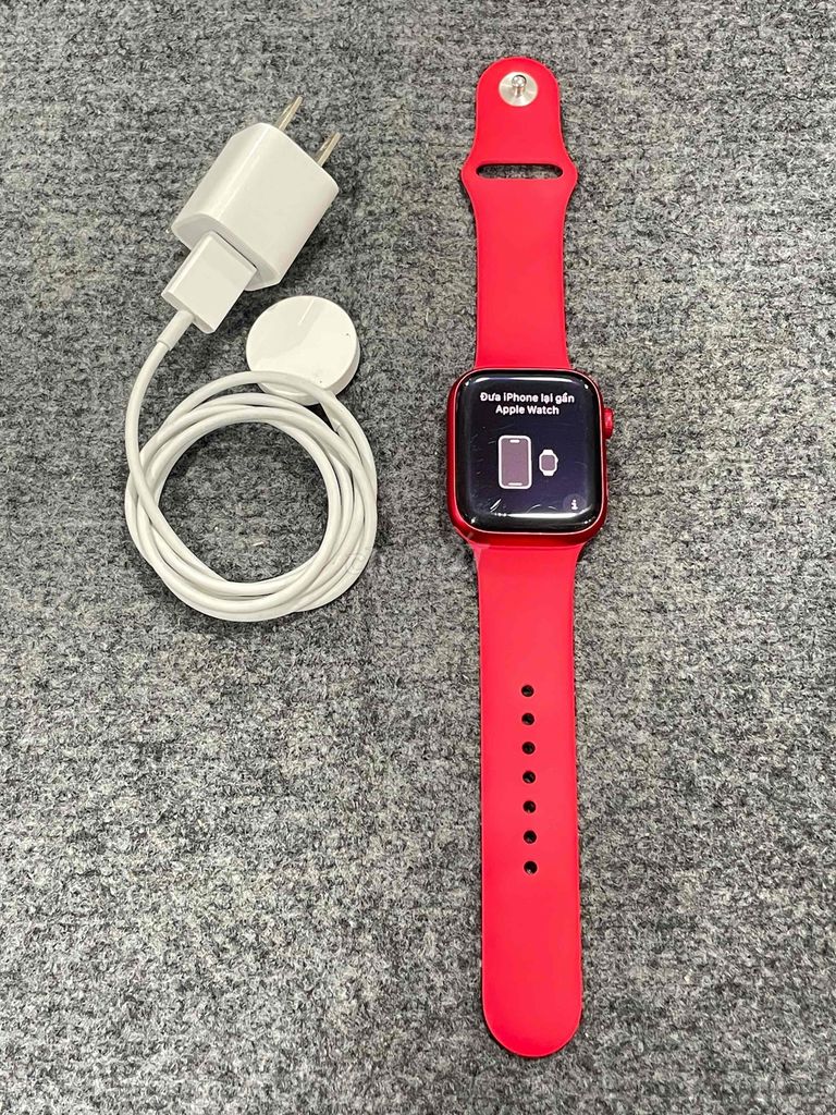 Apple Watch 8 45mm LL bản nhôm đỏ GPS. New 98% Pin