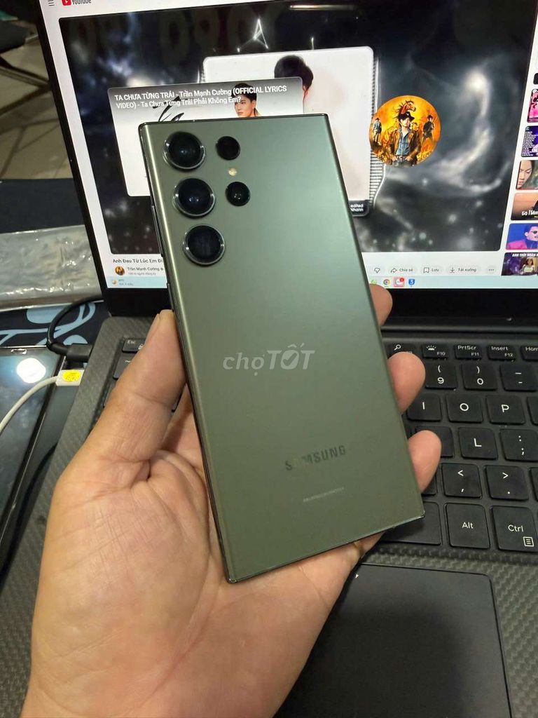 Samsung S23 Ultra 512GB Xanh lá VN. Mua bán Điện thoại tại Quận Bình Thạnh Tp Hồ Chí Minh được đăng bởi Hoàng Giang hình 1