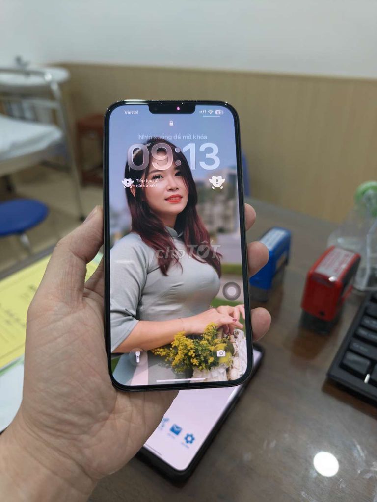 Apple iPhone 13 Pro Max 128GB Xanh lục bảo 99%. Mua bán Điện thoại tại Quận Thanh Xuân Hà Nội được đăng bởi Đông hình 1