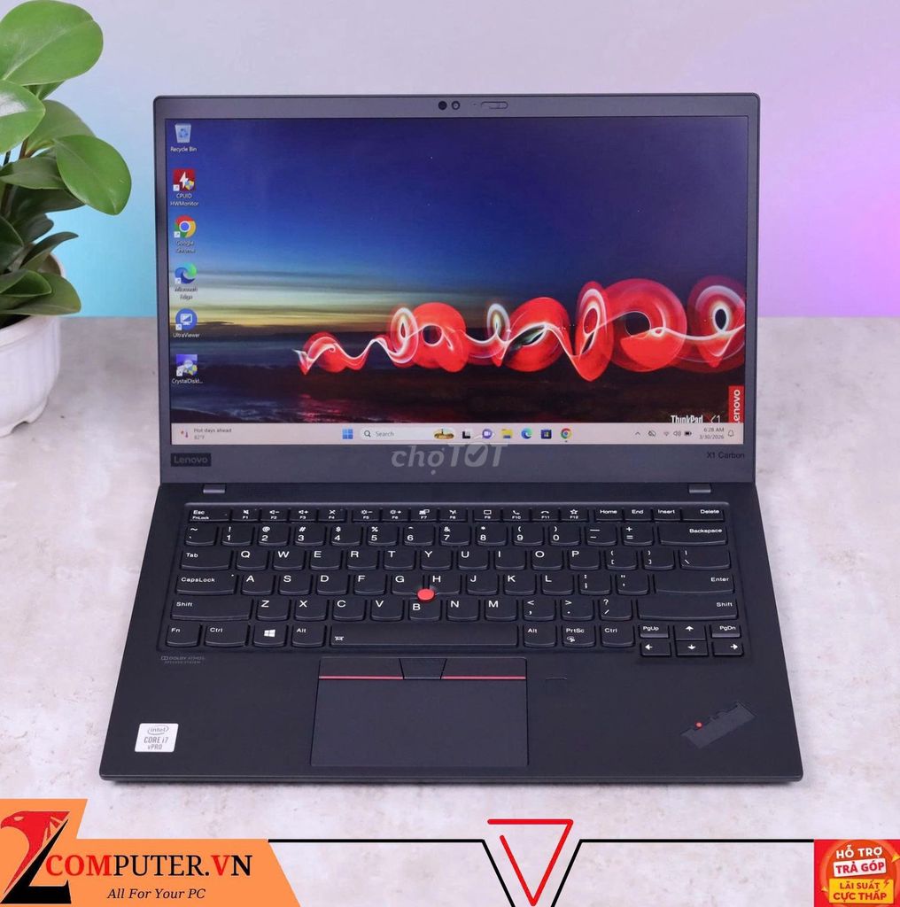 LAPTOP LENOVO CARBON I7 10610U/16GB/512GB/14"TOUCH. Mua bán Laptop tại Thành phố Thủ Đức Tp Hồ Chí Minh được đăng bởi Z Computer hình 1