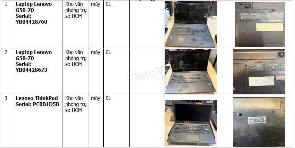 THANH LÝ 6 LAPTOP ( ĐÃ BÁN). Mua bán Laptop tại Quận Phú Nhuận Tp Hồ Chí Minh được đăng bởi Trần Hiền hình 1
