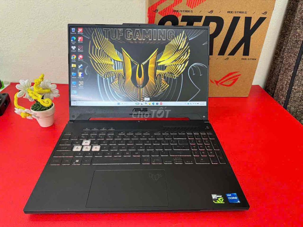 Asus tuf  F15 FX507zc4 Máy mỏng nhẹ Gaming khoẻ. Mua bán Laptop tại Quận Liên Chiểu Đà Nẵng được đăng bởi TT Center 603 Tôn Đức Thắng Hòa Khánh  hình 1