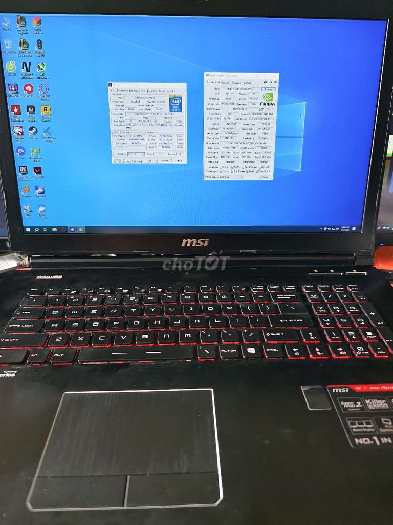 MSI GE72 Apache Pro i7 17.3 inch 8GB/256GB. Mua bán Laptop tại Quận Cầu Giấy Hà Nội được đăng bởi Ur dad hình 1