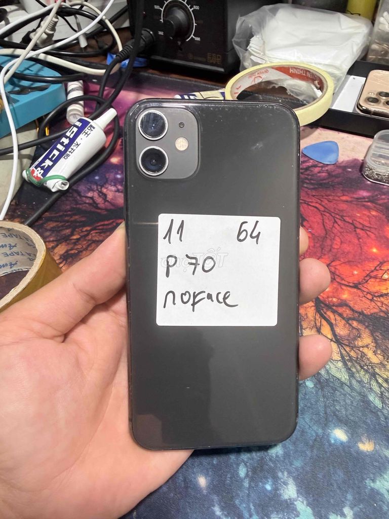 iPhone 11 64GB Xám Không Face ID. Mua bán Điện thoại tại Huyện Tân Phước Tiền Giang được đăng bởi Le Duy Hong Duc hình 1