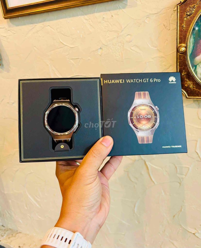 Huawei GT 6 Pro Bạc. Mua bán Thiết bị đeo thông minh tại Quận 10 Tp Hồ Chí Minh được đăng bởi Huyn Bin hình 1