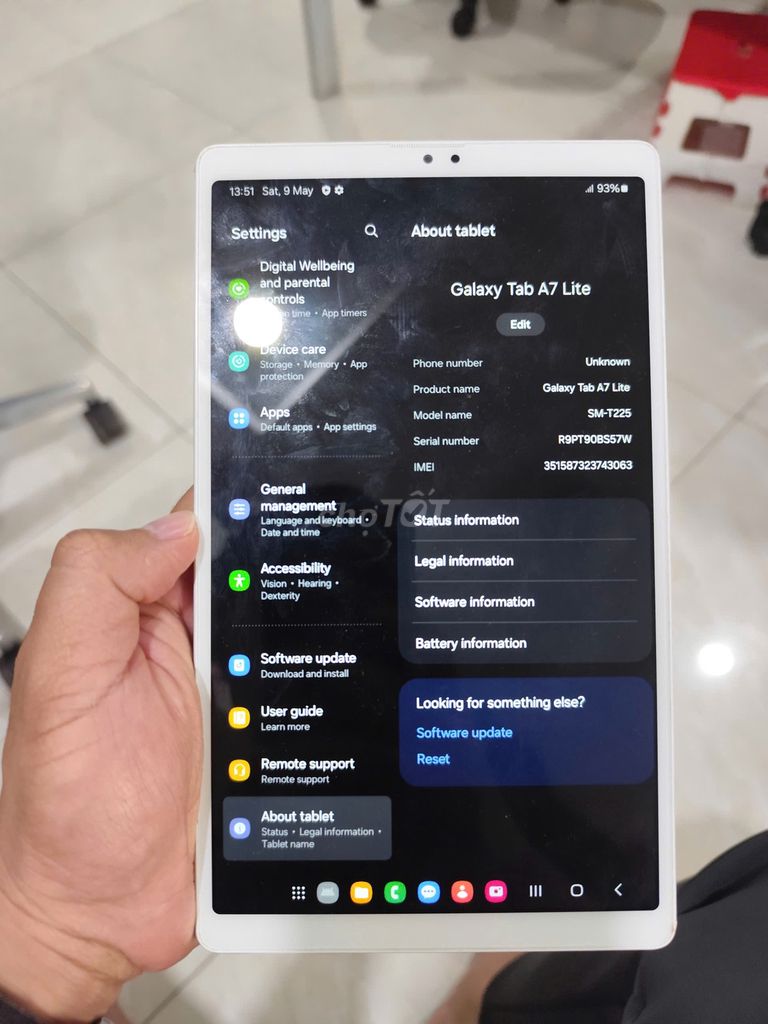 Samsung Tab A7 Lite 8.7 inch 3GB/32GB. Mua bán Máy tính bảng tại Quận Bình Tân Tp Hồ Chí Minh được đăng bởi Dương Văn Quang hình 1