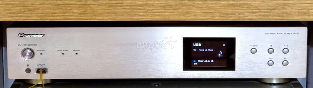 Pioneer N-50 Bạc DAC 110V. Mua bán Tivi, Âm thanh tại Huyện Thanh Trì Hà Nội được đăng bởi Trần Giang hình 1