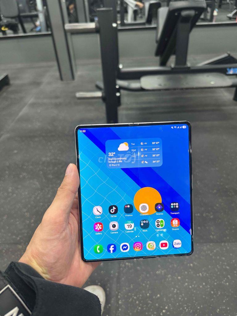 Samsung Galaxy Z Fold4 Bạc Đã sử dụng. Mua bán Điện thoại tại Huyện Bình Chánh Tp Hồ Chí Minh được đăng bởi Thái Phục hình 1