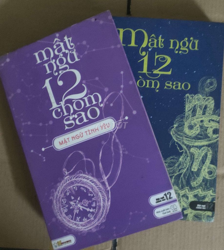 Bộ 2 Sách Mật Ngữ 12 Chòm Sao. Mua bán Sách tại Quận 6 Tp Hồ Chí Minh được đăng bởi Huỳnh Khoa hình 1