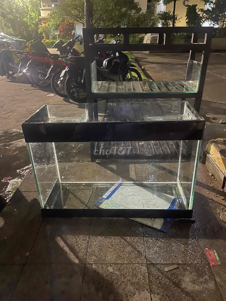 Kệ hồ cá Kính 90x60x40cm 10 li. Mua bán Phụ kiện, Thức ăn, Dịch vụ tại Quận 6 Tp Hồ Chí Minh được đăng bởi Dat Nguyen hình 1