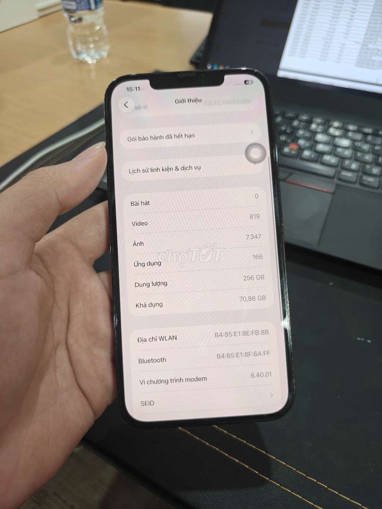 Apple iPhone 12 Pro Max 256GB Xanh 96%. Mua bán Điện thoại tại Quận Hoàn Kiếm Hà Nội được đăng bởi Quang Thành hình 1