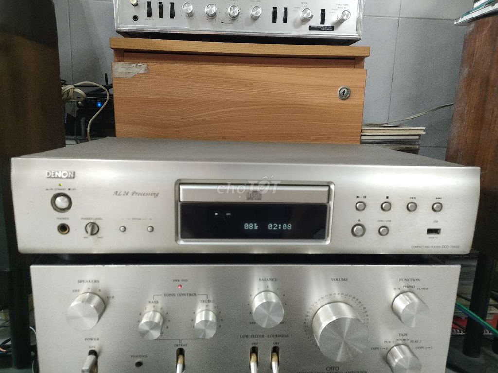 Đầu CD Denon DCD 755!! Hàng Nhật