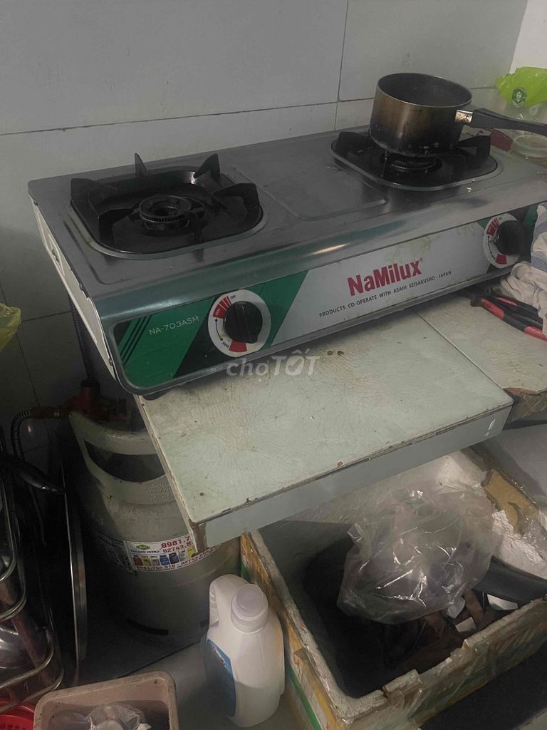 Bếp ga Namilux NA-703ASM Bạc. Mua bán Bếp, lò, đồ điện nhà bếp tại Thành phố Thủ Dầu Một Bình Dương được đăng bởi Duy Tran hình 1