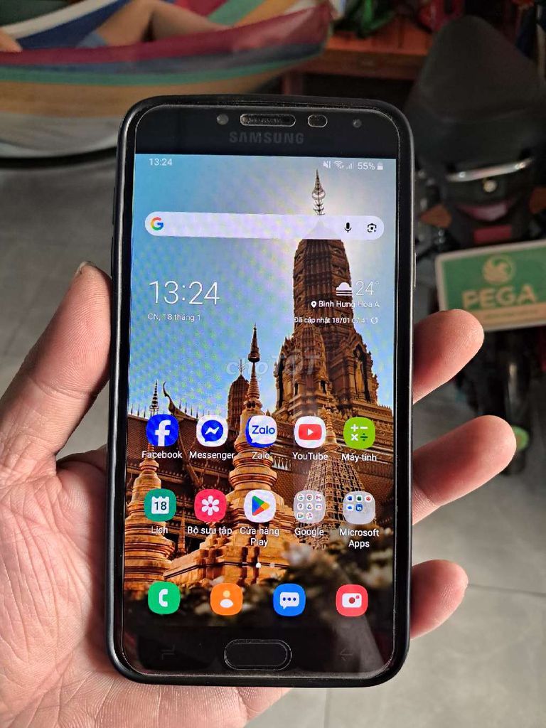 Samsung J4 Đen. Mua bán Điện thoại tại Quận Bình Tân Tp Hồ Chí Minh được đăng bởi Hải hình 1
