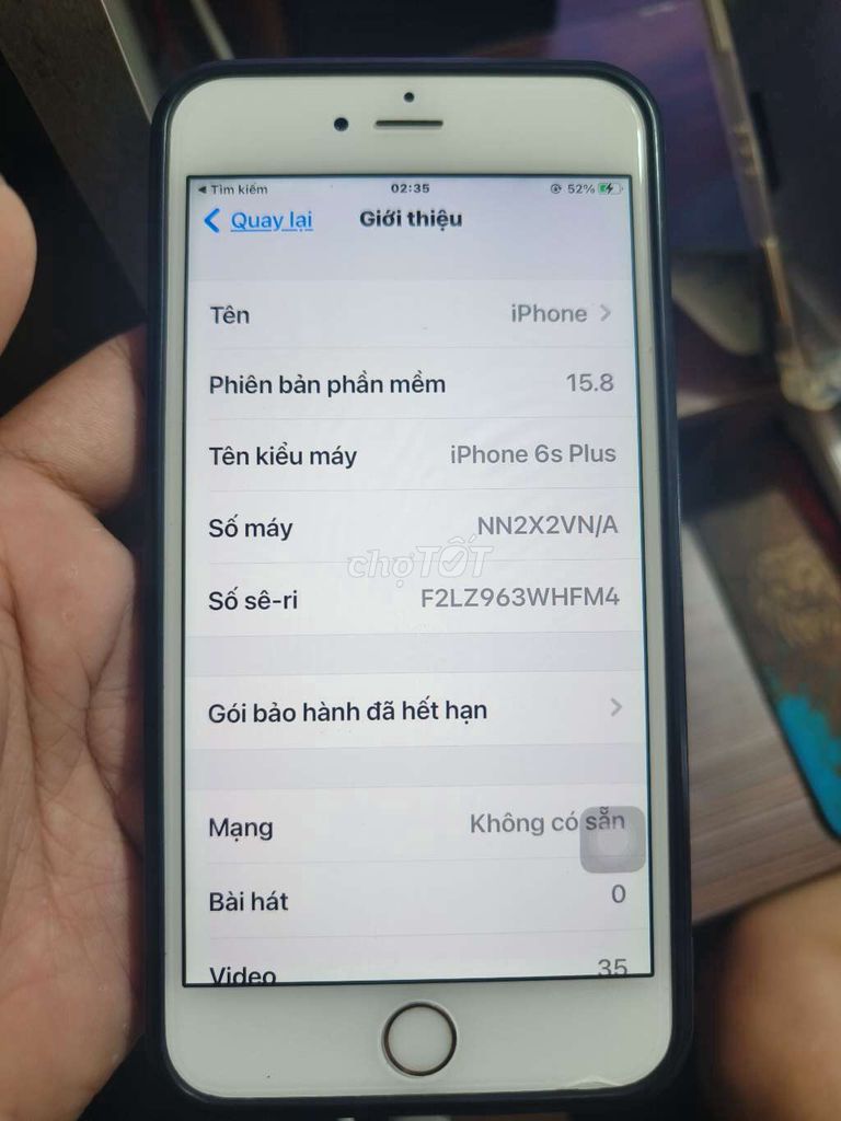Apple iPhone 6s Plus 32GB Vàng Like New. Mua bán Điện thoại tại Huyện Hóc Môn Tp Hồ Chí Minh được đăng bởi huy hình 1
