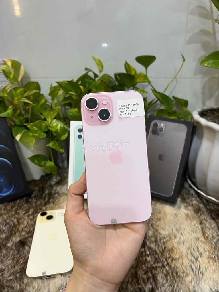 Apple iPhone 15 128GB Hồng Hàn Quốc. Mua bán Điện thoại tại Huyện Hóc Môn Tp Hồ Chí Minh được đăng bởi SIRI STORE HCM hình 1