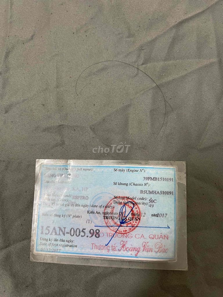 bán xe 50 cc hình thức đẹp. Mua bán Xe máy tại Quận Kiến An Hải Phòng được đăng bởi nguyễn duy thuần hình 3