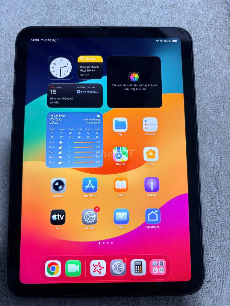 Apple iPad Mini 6 64GB Xám. Mua bán Máy tính bảng tại Huyện Long Thành Đồng Nai được đăng bởi Nguyễn thành Công hình 1