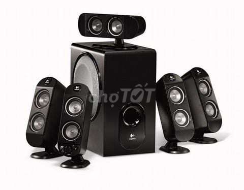 Loa máy tính Logitech X-530 5.1 Đen. Mua bán Tivi, Âm thanh tại Quận Thanh Xuân Hà Nội được đăng bởi Phạm Long Châu hình 1