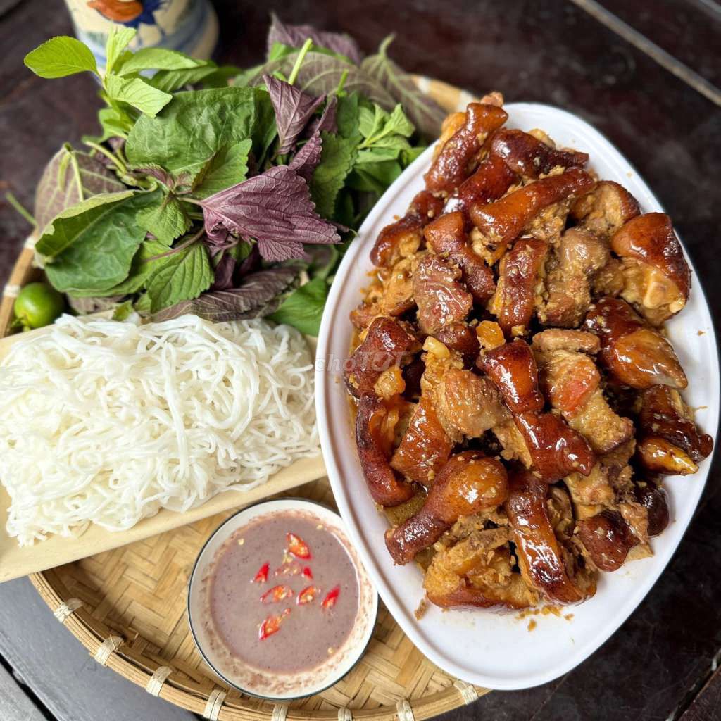 Bún giò heo giả cầy Bắc. Mua bán Đồ ăn, thực phẩm và các loại khác tại Quận 12 Tp Hồ Chí Minh được đăng bởi Phương Dinh hình 1