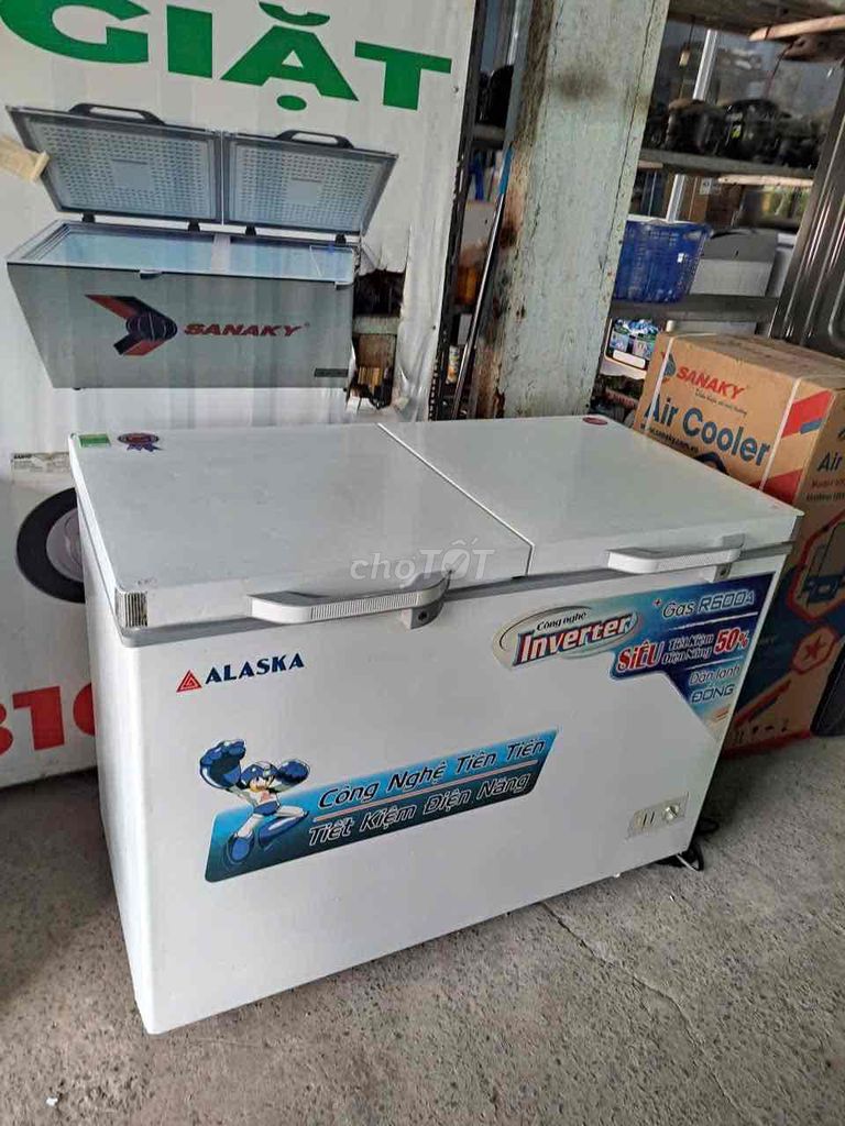 Tủ đông Alaska 460/267 lít 2 ngăn tiết kiệm điện. Mua bán Tủ lạnh tại Thành phố Thủ Đức Tp Hồ Chí Minh được đăng bởi Bích Phượng hình 1