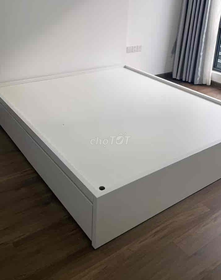 giường gỗ giường bệt cao 30cm 1m6 2m