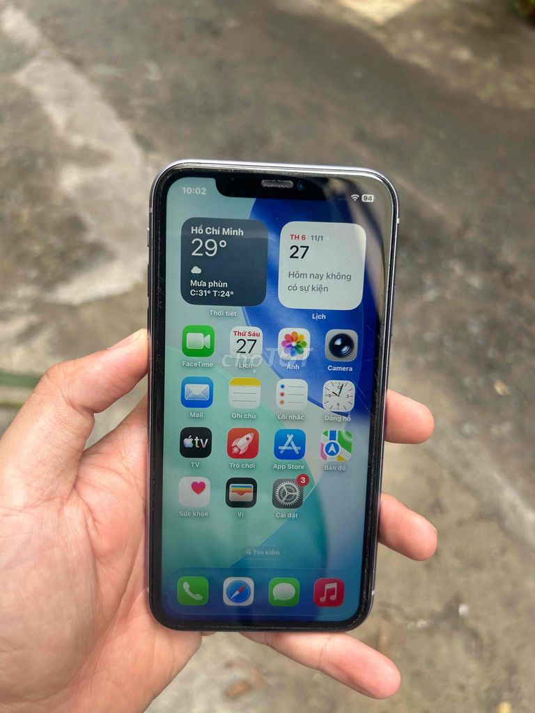 CẦN BÁN IPHONE 11 QT 128GB ZIN ĐỦ CHỨC NĂNG. Mua bán Điện thoại tại Quận Tân Phú Tp Hồ Chí Minh được đăng bởi FIXZONE hình 1