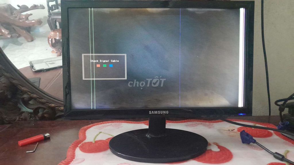 Màn hình Samsung VGA Bị xọc. Mua bán Phụ kiện (Màn hình, Chuột...) tại Huyện Ý Yên Nam Định được đăng bởi Luukhai hình 1