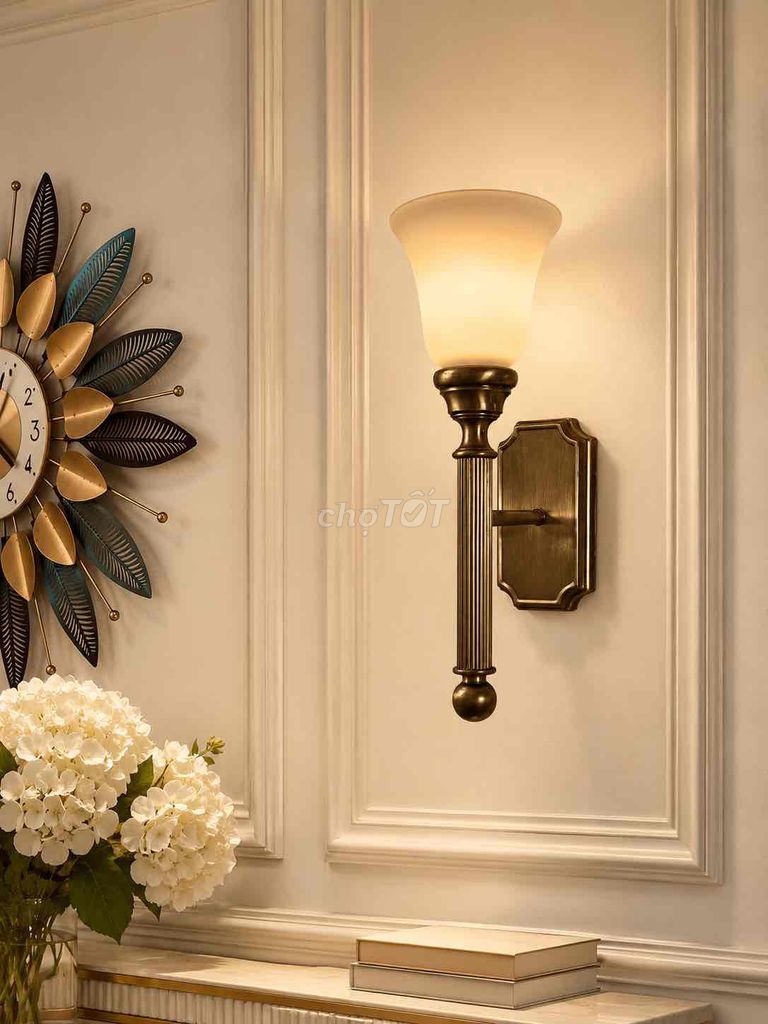 Đèn treo tường Đồng nguyên chất. Mua bán Đèn tại Quận Tây Hồ Hà Nội được đăng bởi Ngát Nguyễn hình 1