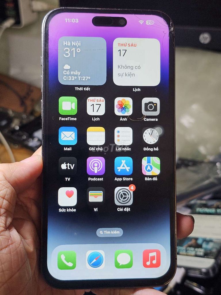  iPhone 14 Pro Max 128GB lướt web treo game . Mua bán Điện thoại tại Quận 8 Tp Hồ Chí Minh được đăng bởi Thiên Hòa mobile  hình 1