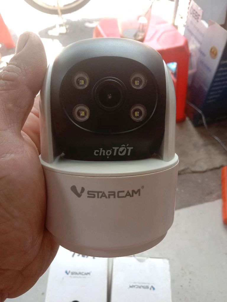 Camera IP VStarcam Trắng. Mua bán Máy ảnh, Máy quay tại Huyện Hóc Môn Tp Hồ Chí Minh được đăng bởi Minh Tuấn  hình 1