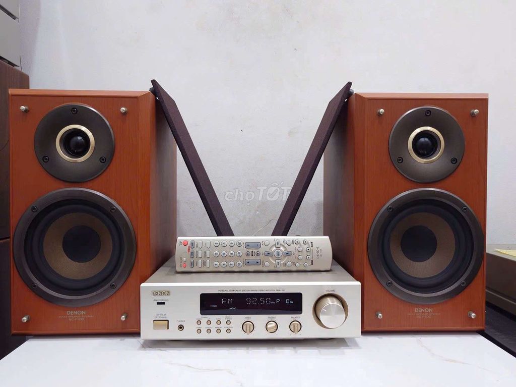 Dàn âm thanh Denon F100 bass 14cm, như mới . Mua bán Tivi, Âm thanh tại Thành phố Thủ Dầu Một Bình Dương được đăng bởi Lê Nguyễn Audio hình 1