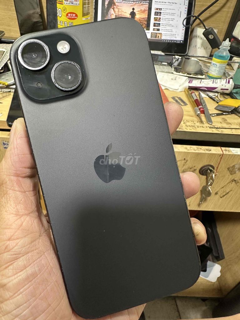 Apple iPhone 15 128GB Đen Đã sử dụng. Mua bán Điện thoại tại Quận Tân Phú Tp Hồ Chí Minh được đăng bởi gia phát hình 1