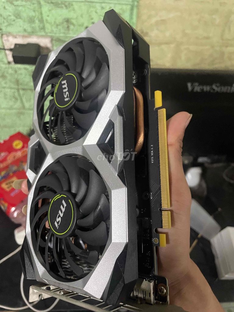 Card đồ họa MSI Đen bạc. Mua bán Linh kiện (RAM, Card...) tại Huyện Nam Trực Nam Định được đăng bởi Thi Hoàng hình 1