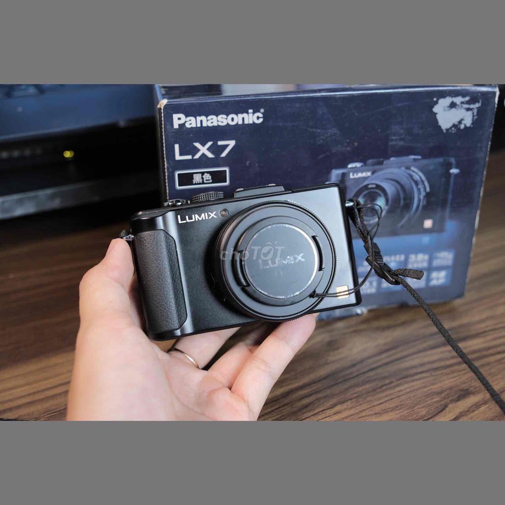 Máy ảnh Panasonic LX7 Đen. Mua bán Máy ảnh, Máy quay tại Huyện Thống Nhất Đồng Nai được đăng bởi Babybun hình 1