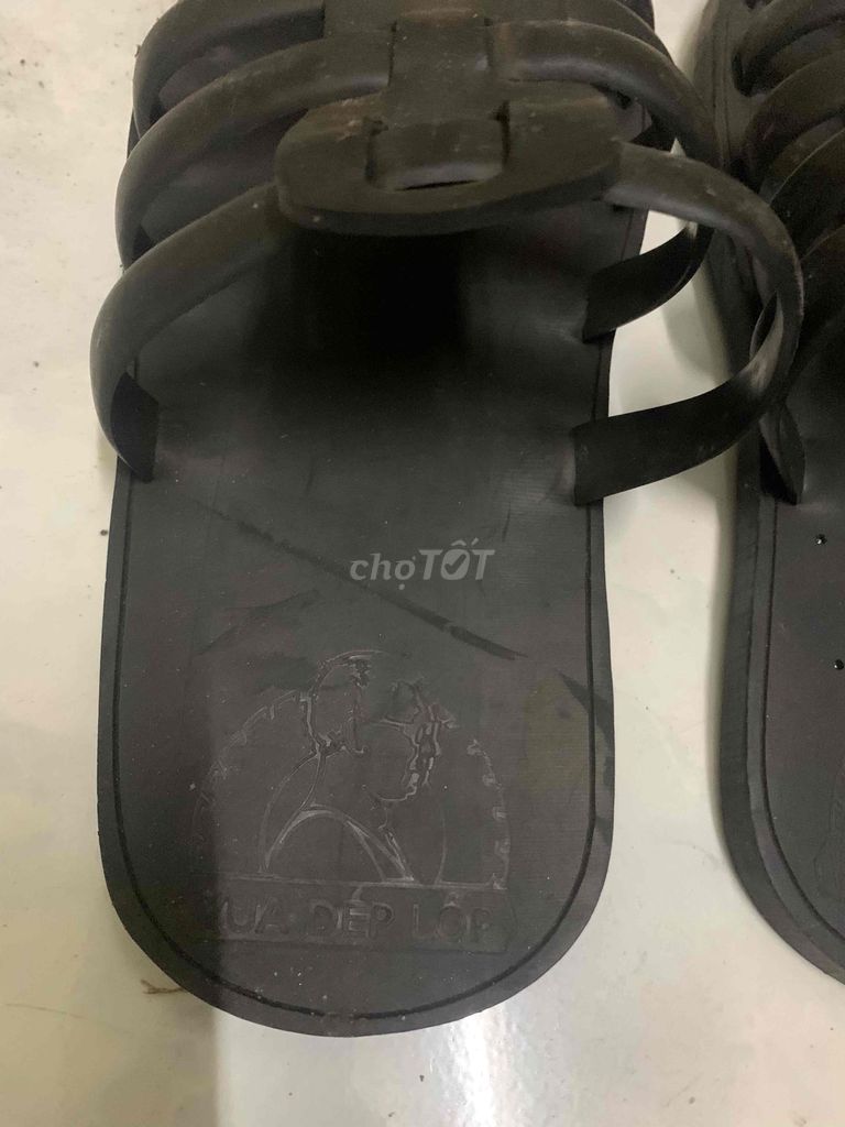 Dép Vua Lốp cao su Đen 39-40. Mua bán Giày dép tại Thành phố Thái Bình Thái Bình được đăng bởi Phương Vy hình 1