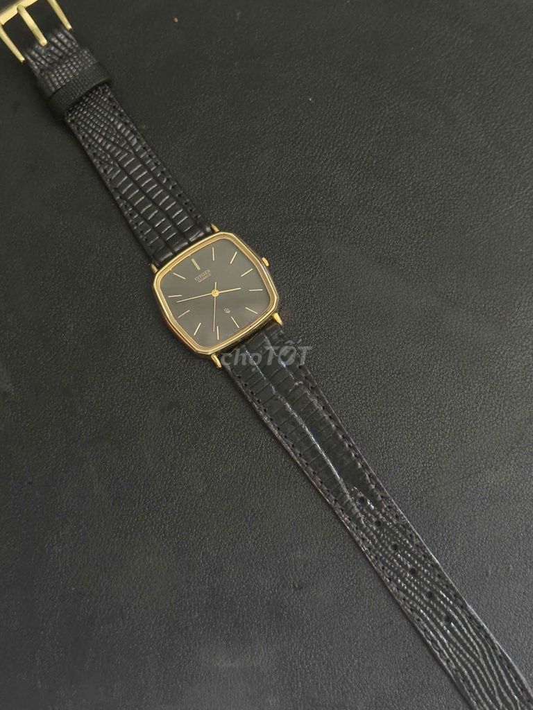 Đồng hồ Citizen Tank Vintage Mạ vàng. Mua bán Đồng hồ tại Huyện Khoái Châu Hưng Yên được đăng bởi Nên tuki hình 1