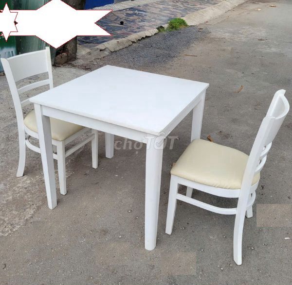 Bộ bàn ghế ăn Mango gỗ tự nhiên 2 ghế thanh lý. Mua bán Bàn ghế tại Thành phố Thủ Đức Tp Hồ Chí Minh được đăng bởi Thanh lý Nội thất giá sỉ hình 1