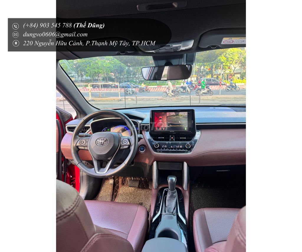 Toyota Corolla Cross 2021 HEV 25.000km Đỏ. Mua bán Ô tô tại Quận Bình Thạnh Tp Hồ Chí Minh được đăng bởi Thế Dũng Võ hình 6