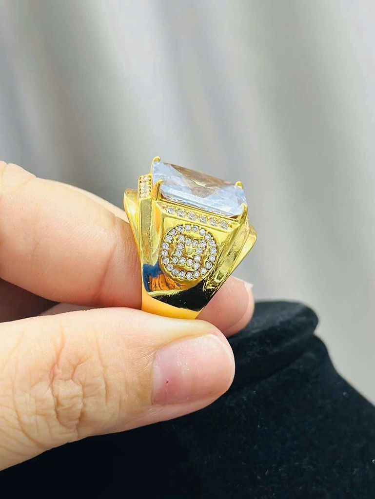 Nhẫn Nam Đồng hội xi vàng 610. Mua bán Phụ kiện thời trang khác tại Thành phố Hà Tiên Kiên Giang được đăng bởi PHỤ KIỆN TRANG SỨC HQ hình 1