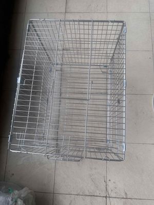 Lồng tắm chim Inox gấp gọn Bạc. Mua bán Phụ kiện, Thức ăn, Dịch vụ tại Quận Hoàng Mai Hà Nội được đăng bởi phong