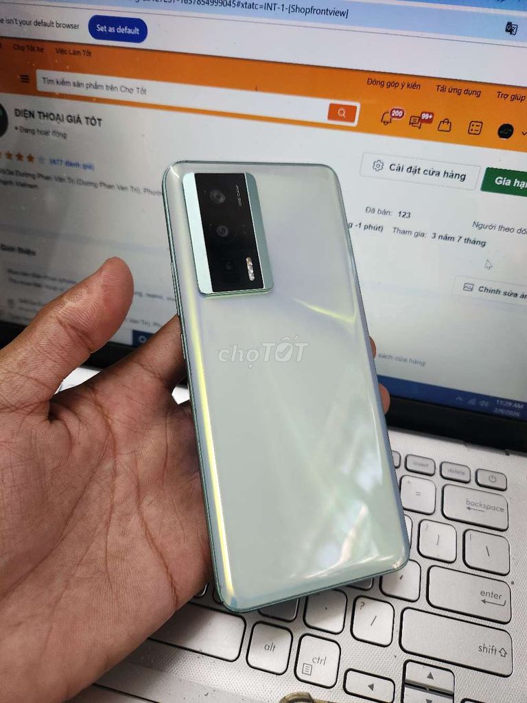 Xiaomi POCO F5 Pro 12GB/256GB PIN5500 SNAP 8+ GEN1. Mua bán Điện thoại tại Quận Bình Thạnh Tp Hồ Chí Minh được đăng bởi Dân Mobile hình 1