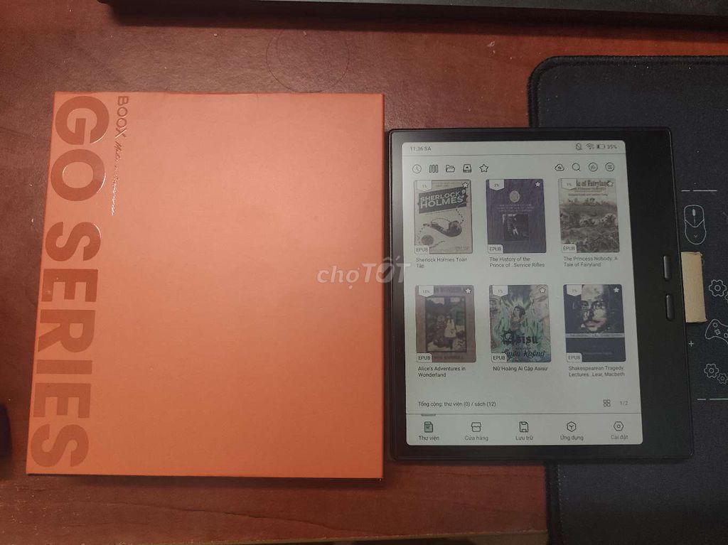 Máy đọc sách Book Go Series 7 thế hệ thứ 2 đen. Mua bán Máy tính bảng tại Quận 4 Tp Hồ Chí Minh được đăng bởi P Yuthunder hình 1