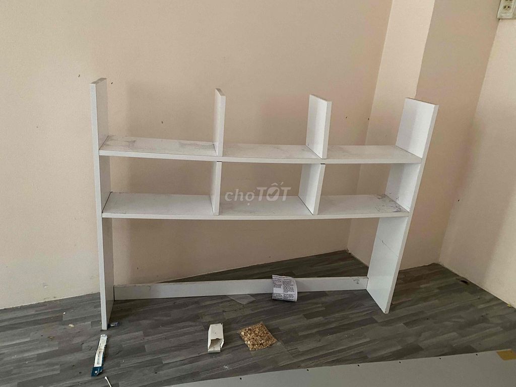Kệ đầu giường gỗ trắng 1m2x20cm. Mua bán Tủ, kệ gia đình tại Quận Phú Nhuận Tp Hồ Chí Minh được đăng bởi Mèo hình 1