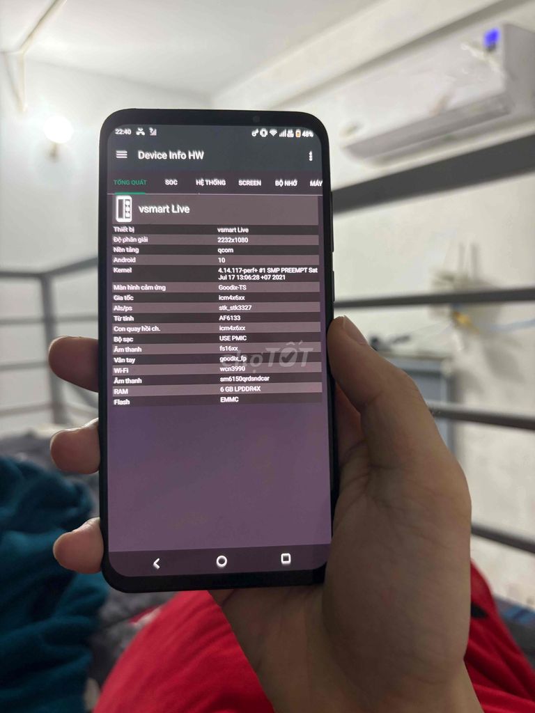 Vsmart Live 64GB Đen. Mua bán Điện thoại tại Huyện Hoài Đức Hà Nội được đăng bởi Vũ Quyền Minh hình 1