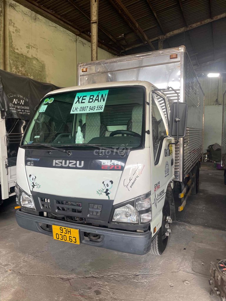 bán isuzu 270 thùng kín đời 2018 tải 1t99kg